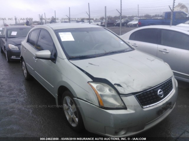 3N1AB61E58L671306 - 2008 NISSAN SENTRA 2.0/2.0S/2.0SL SILVER photo 1