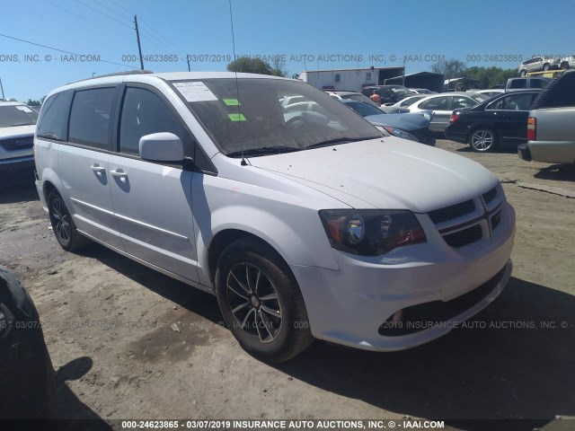 2C4RDGEG0GR274843 - 2016 DODGE GRAND CARAVAN R/T WHITE photo 1