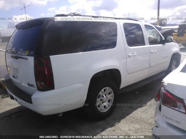 1GKFC16007R246409 - 2007 GMC YUKON XL C1500 WHITE photo 4