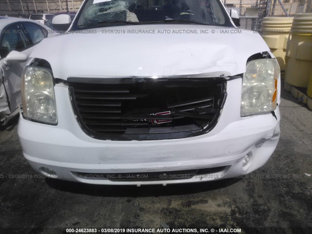 1GKFC16007R246409 - 2007 GMC YUKON XL C1500 WHITE photo 6