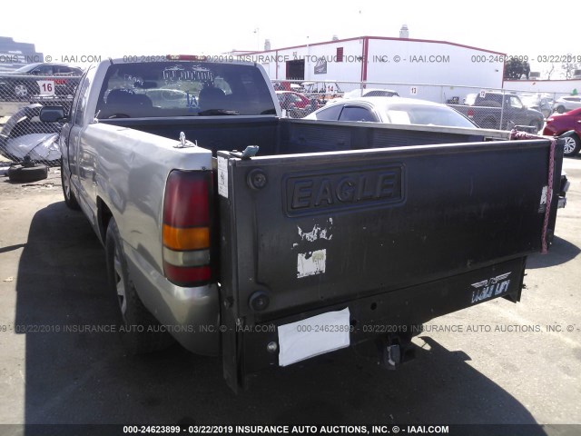 1GCEC19T9YE325728 - 2000 CHEVROLET SILVERADO C1500 SILVER photo 3