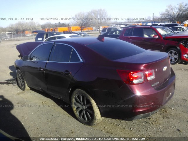 1G11D5SL7FF119577 - 2015 CHEVROLET MALIBU 2LT BURGUNDY photo 3