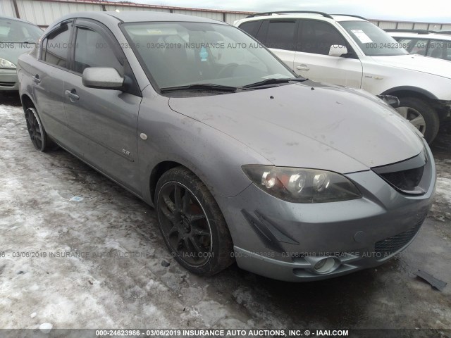 JM1BK123551287305 - 2005 MAZDA 3 S GRAY photo 1