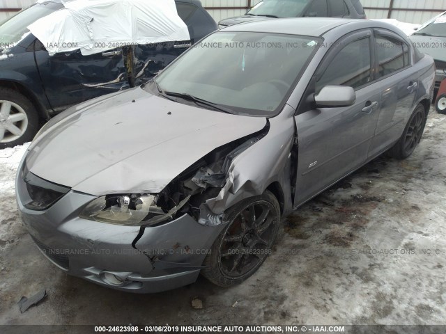 JM1BK123551287305 - 2005 MAZDA 3 S GRAY photo 2