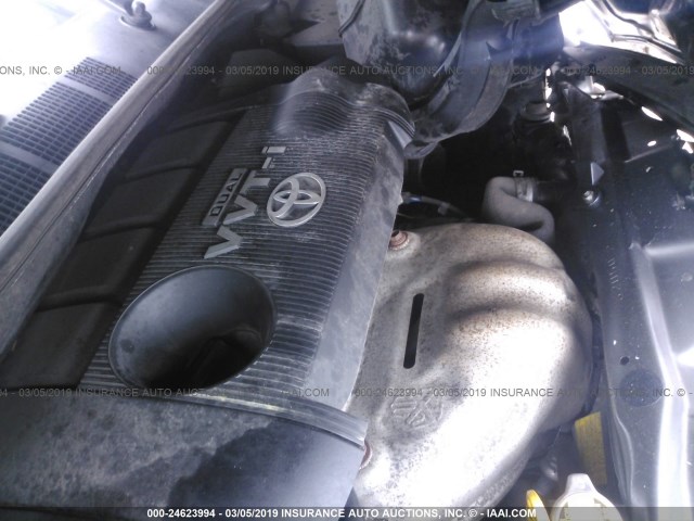 4T1BF3EK4AU038811 - 2010 TOYOTA CAMRY SE/LE/XLE 银色 照片 10