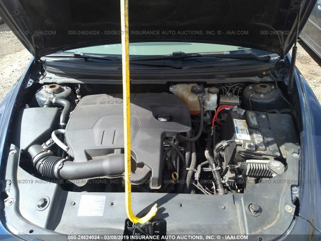 1G1ZB5E13BF301225 - 2011 CHEVROLET MALIBU LS 蓝色 照片 10