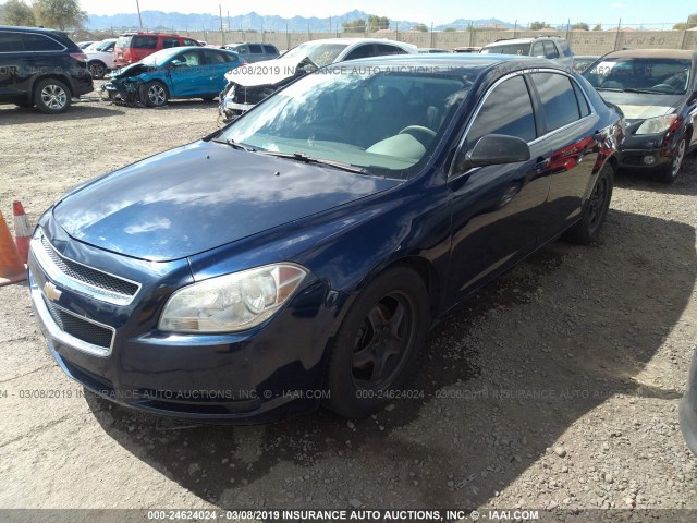 1G1ZB5E13BF301225 - 2011 CHEVROLET MALIBU LS 蓝色 照片 2