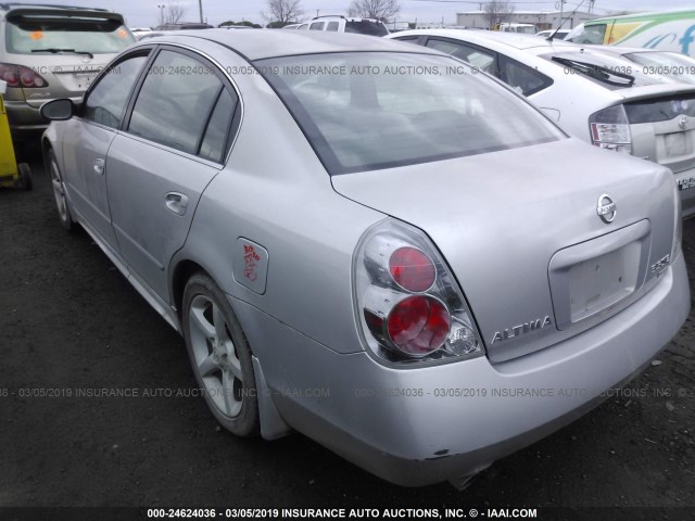 1N4BL11D95C255992 - 2005 NISSAN ALTIMA SE/SL/SE-R SILVER photo 3