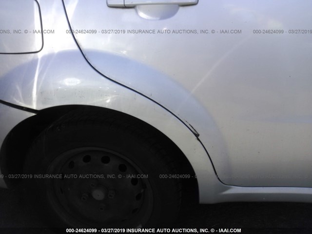 KL1TD566X7B120999 - 2007 CHEVROLET AVEO LS SILVER photo 6