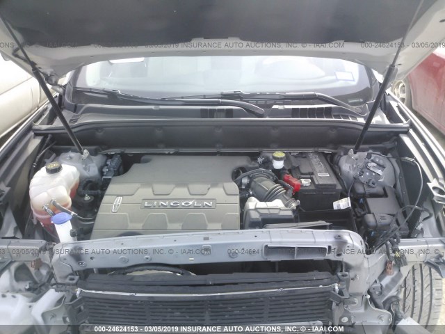 2LMPJ6LRXHBL50142 - 2017 LINCOLN MKX RESERVE Ոսկեգույն լուսանկար 10