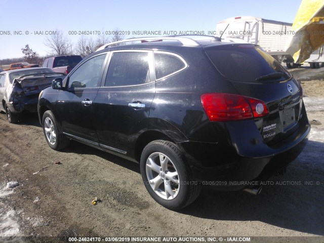 JN8AS5MV7AW142723 - 2010 NISSAN ROGUE S/SL/KROM BLACK photo 3