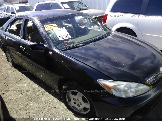 4T1BF32K83U061385 - 2003 TOYOTA CAMRY LE/XLE/SE BLACK photo 6