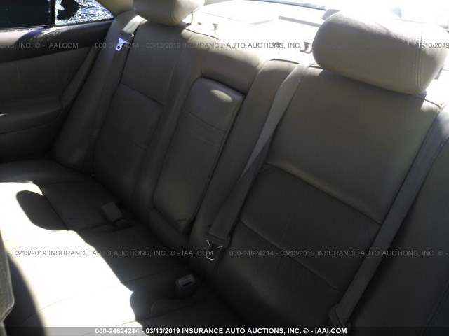 4T1BF32K83U061385 - 2003 TOYOTA CAMRY LE/XLE/SE BLACK photo 8