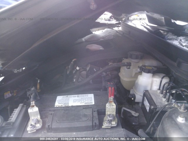 1G1ZC5E0XAF244475 - 2010 CHEVROLET MALIBU 1LT 灰色 照片 10