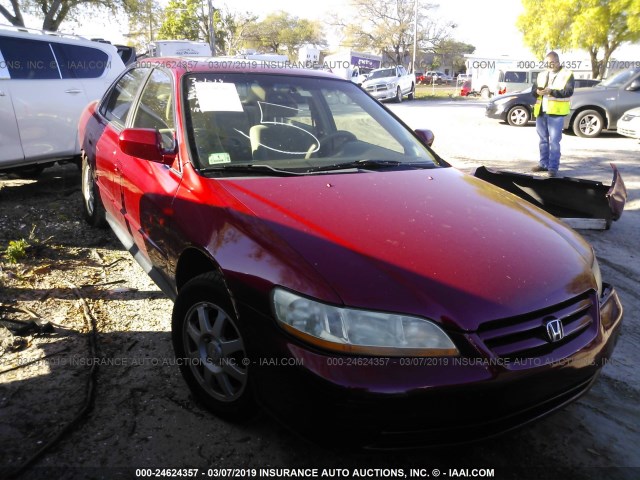 JHMCG66812C012490 - 2002 HONDA ACCORD EX/SE RED photo 1