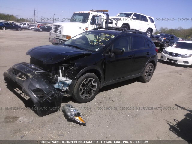 JF2GPABC2GH263174 - 2016 SUBARU CROSSTREK PREMIUM შავი ფოტო 2