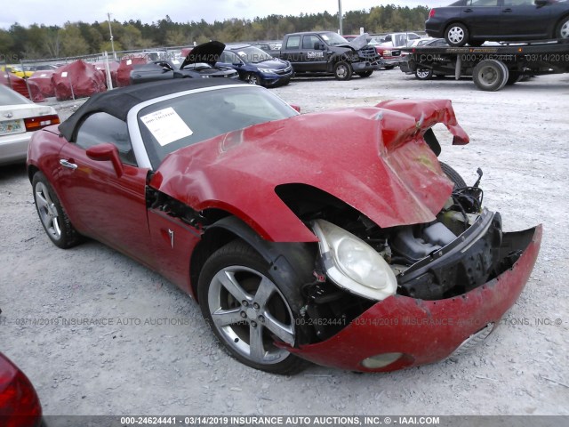 1G2MB35B86Y117881 - 2006 PONTIAC SOLSTICE RED photo 1