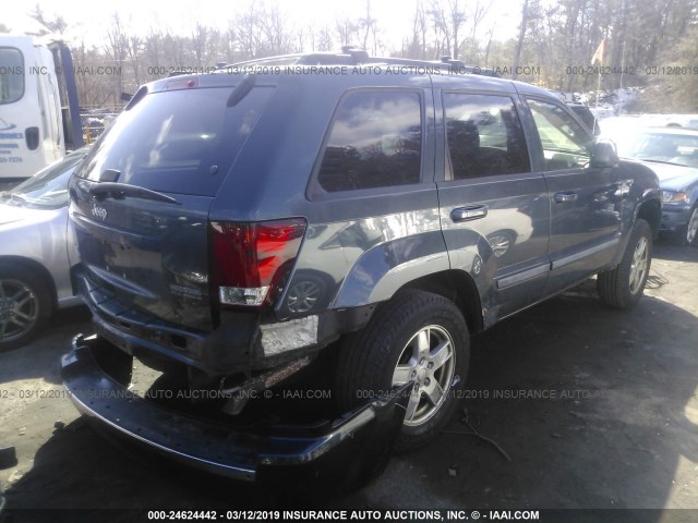 1J8GR48K17C692174 - 2007 JEEP GRAND CHEROKEE LAREDO/COLUMBIA/FREEDOM 蓝色 照片 4