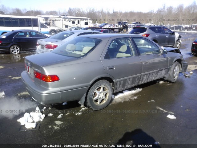 4T1BG22K61U051734 - 2001 TOYOTA CAMRY CE/LE/XLE 灰色 照片 4
