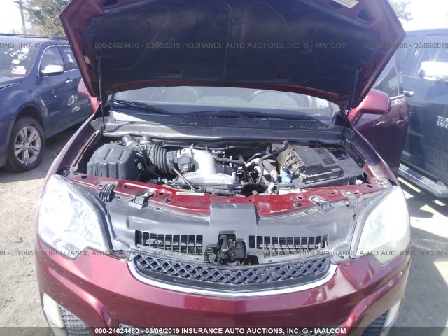 3GSCL13788S537579 - 2008 SATURN VUE REDLINE MAROON photo 10