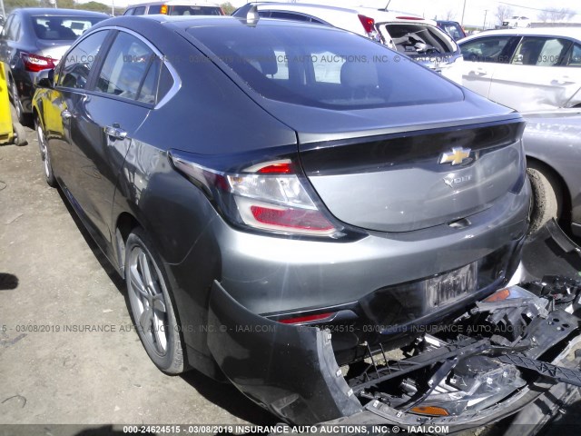 1G1RC6S54GU115593 - 2016 CHEVROLET VOLT LT GRAY photo 3