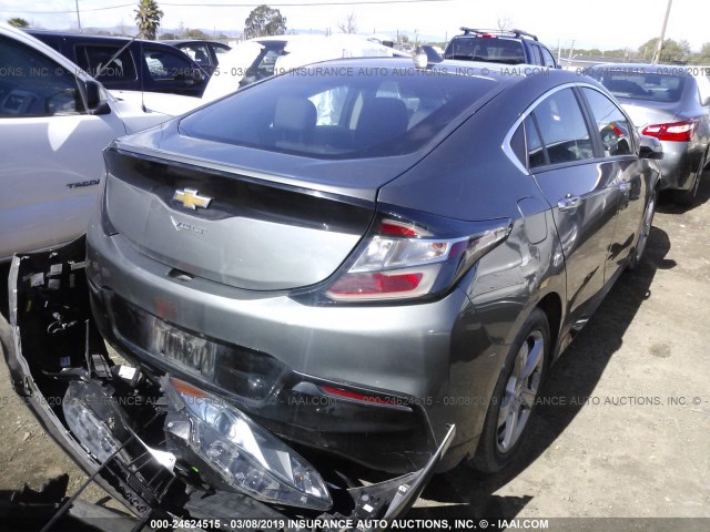 1G1RC6S54GU115593 - 2016 CHEVROLET VOLT LT GRAY photo 4