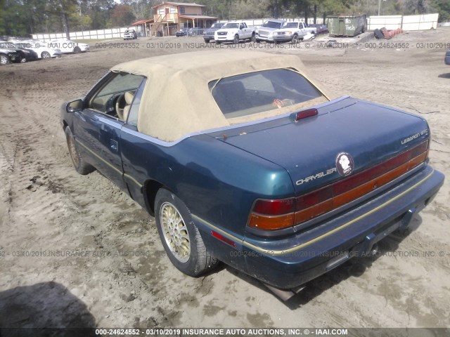 1C3EU4539SF646419 - 1995 CHRYSLER LEBARON GTC GREEN photo 3