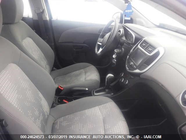 1G1JB5SH3H4163026 - 2017 CHEVROLET SONIC LS BLUE photo 5