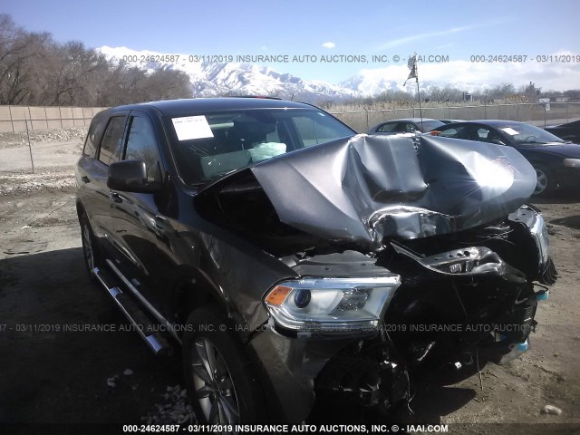 1C4RDJAGXHC850774 - 2017 DODGE DURANGO SXT BLACK photo 1