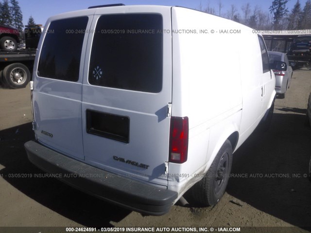 1GCDM19X75B134074 - 2005 CHEVROLET ASTRO WHITE photo 4