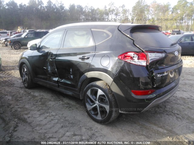 KM8J33A28GU219087 - 2016 HYUNDAI TUCSON LIMITED/SPORT AND ECO/SE BLACK photo 3