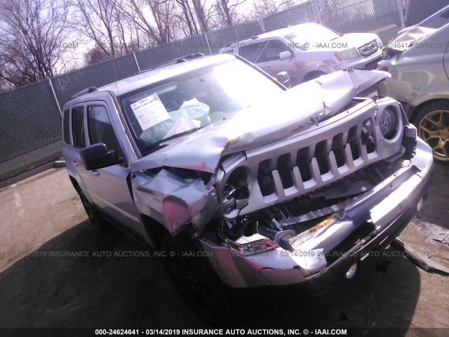 1C4NJPFA9CD690310 - 2012 JEEP PATRIOT LATITUDE SILVER photo 1