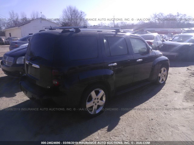 3GNDA33P88S517762 - 2008 CHEVROLET HHR LT BLACK photo 4