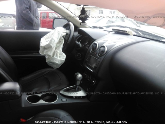 JN8AS5MV8DW610740 - 2013 NISSAN ROGUE S/SV BLACK photo 5