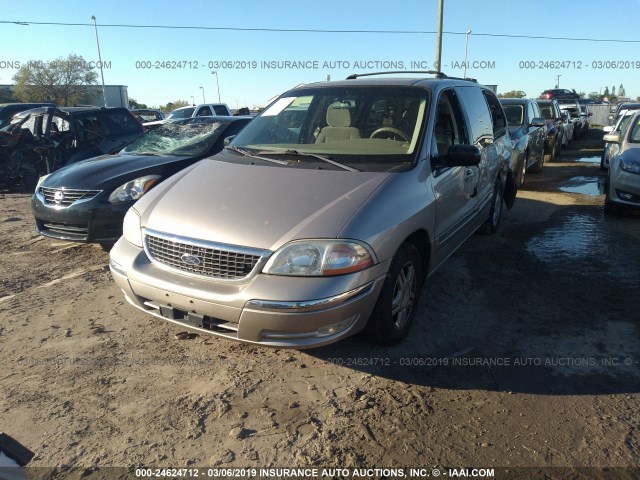 2FMZA52443BA66258 - 2003 FORD WINDSTAR SE BROWN photo 2