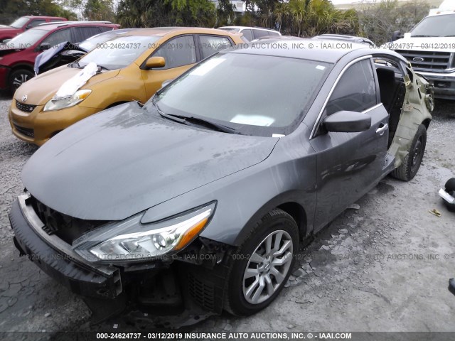 1N4AL3AP9HC113986 - 2017 NISSAN ALTIMA 2.5/S/SV/SL/SR GRAY photo 2