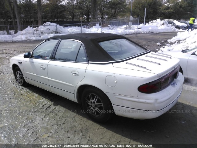 2G4WB52KX31292051 - 2003 BUICK REGAL LS WHITE photo 3