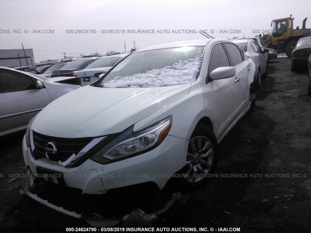 1N4AL3AP0HC216858 - 2017 NISSAN ALTIMA 2.5/S/SV/SL/SR WHITE photo 2