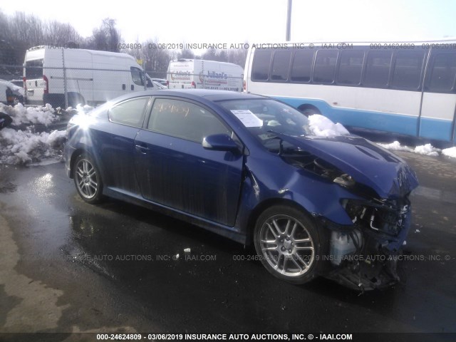 JTKDE167880258235 - 2008 TOYOTA SCION TC ლურჯი ფოტო 1