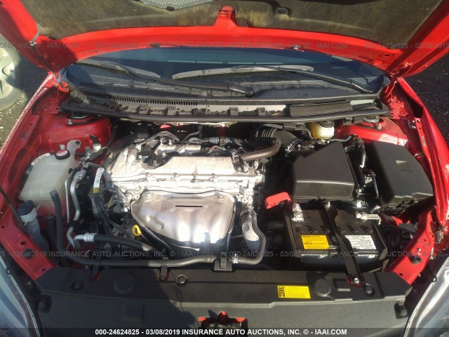 JTKJF5C77FJ008732 - 2015 TOYOTA SCION TC RED photo 10