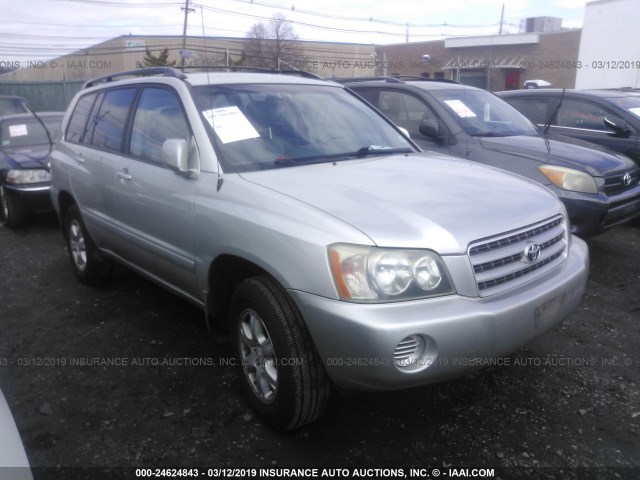 JTEHF21A530138377 - 2003 TOYOTA HIGHLANDER LIMITED SILVER photo 1