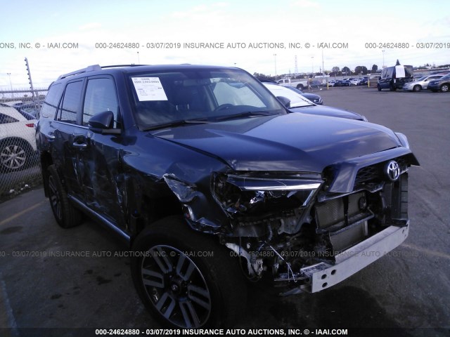 JTEBU5JR0G5363088 - 2016 TOYOTA 4RUNNER SR5 PREM/LTDL/TRAIL/TRD GRAY photo 1