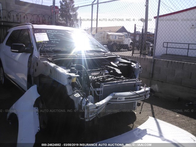 1FM5K7D8XJGA98385 - 2018 FORD EXPLORER XLT WHITE photo 6