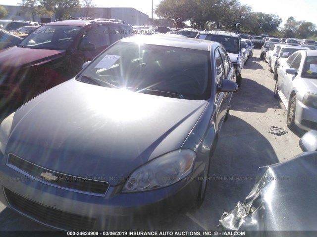 2G1WU581769405157 - 2006 CHEVROLET IMPALA LTZ SILVER photo 2