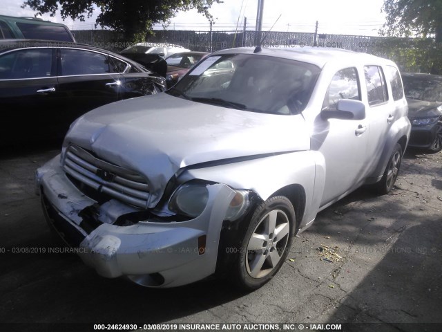 3GNBABDB1AS637431 - 2010 CHEVROLET HHR LT SILVER photo 2