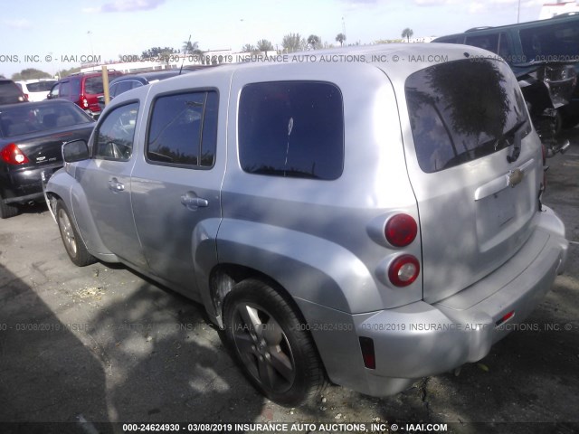 3GNBABDB1AS637431 - 2010 CHEVROLET HHR LT SILVER photo 3