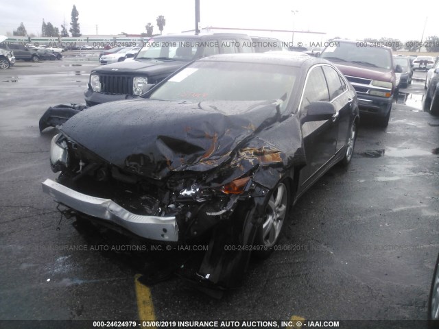 JH4CU2F69BC010132 - 2011 ACURA TSX BLACK photo 2