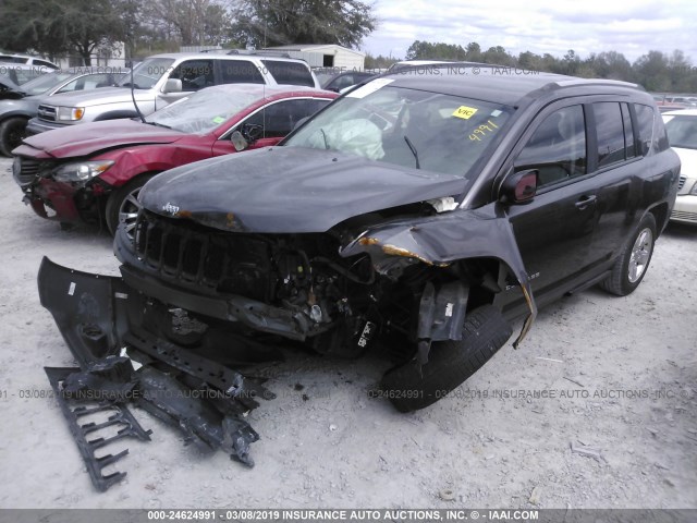 1C4NJCBBXGD716958 - 2016 JEEP COMPASS SPORT GRAY photo 2