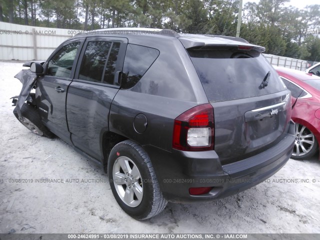 1C4NJCBBXGD716958 - 2016 JEEP COMPASS SPORT GRAY photo 3