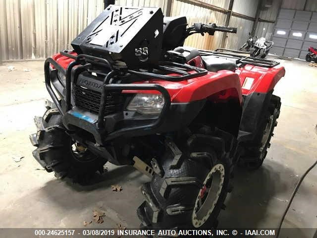 1HFTE440XF4100677 - 2015 HONDA TRX500 FM RED photo 1